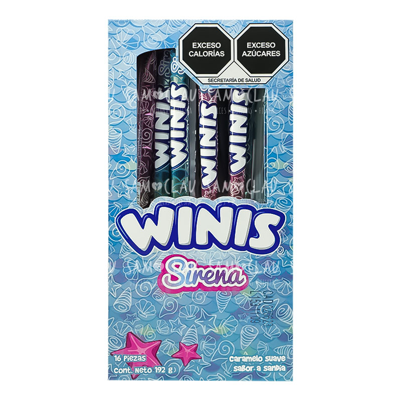 WINIS MAXI TUBITO SIRENA 16PZ 1C/36DISP