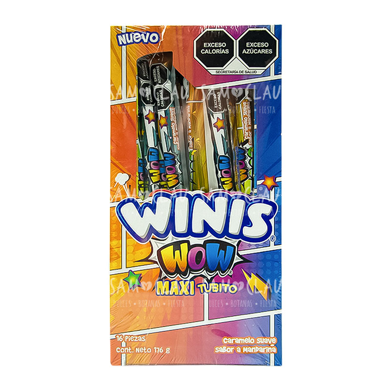 WINIS MAXI TUBITO WOW 16PZ 1C/36DISP