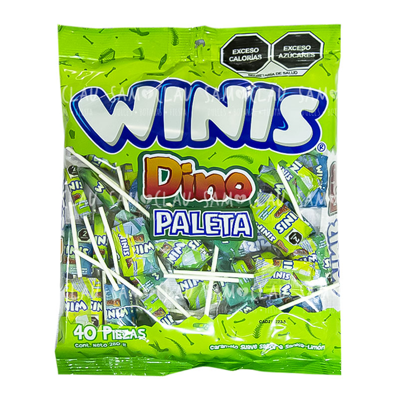 WINIS PALETA DINO 40PZ 1C/24BLS