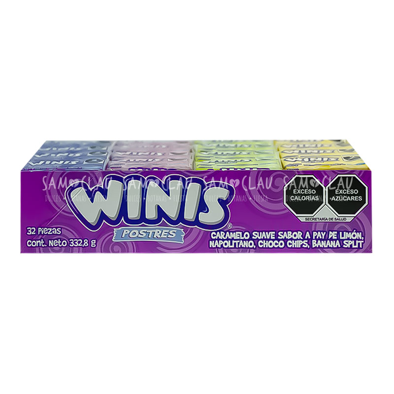 WINIS TUBO CHICO POSTRES 32PZ 1CJ/40DISP