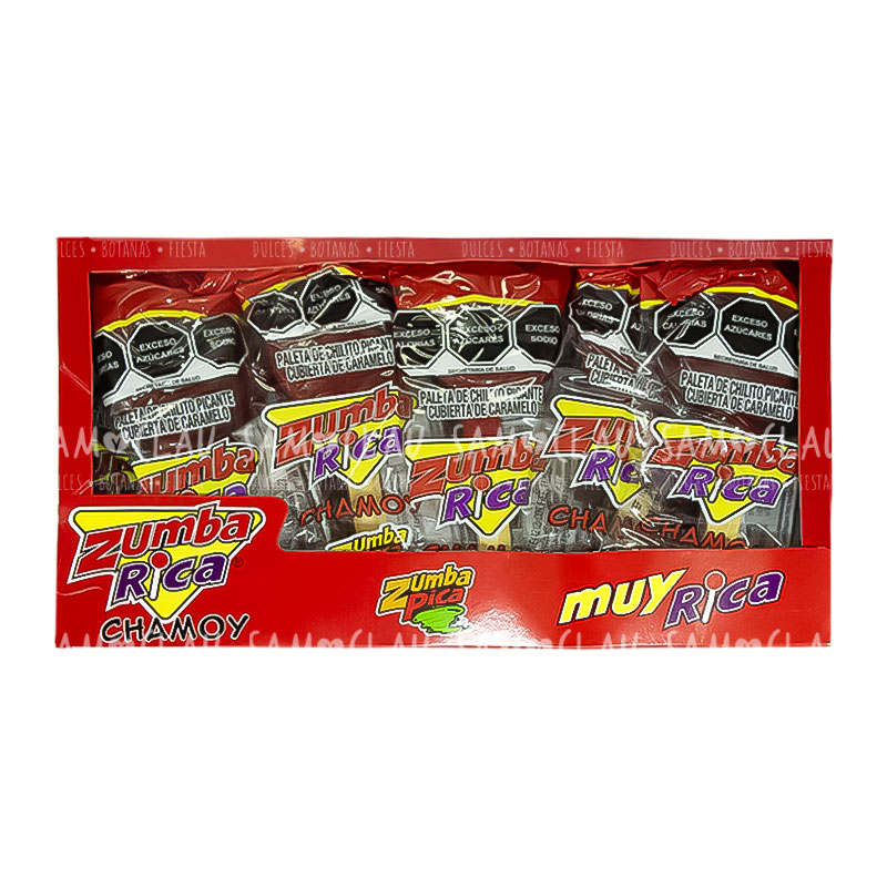 ZUMBA RICA CHAMOY 12PZ 1C/24DISP