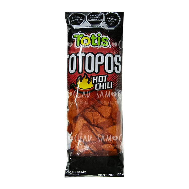 TOTIS TOTOPOS HOT CHILI 120G 1CJ/40PZ