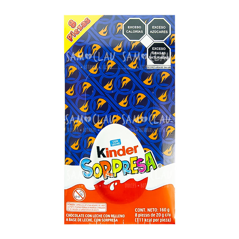KINDER SORPRESA 8PZ HOT WHEELS 1CJ/12DISP
