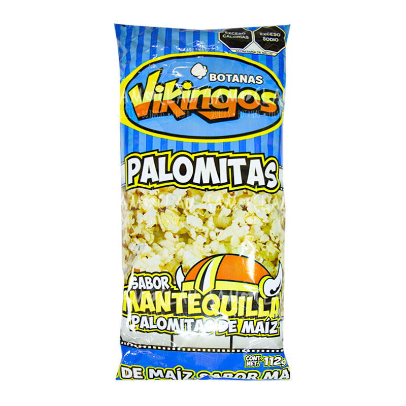 PALOMITAS VIKINGOS 112G 1CJ/12BLS