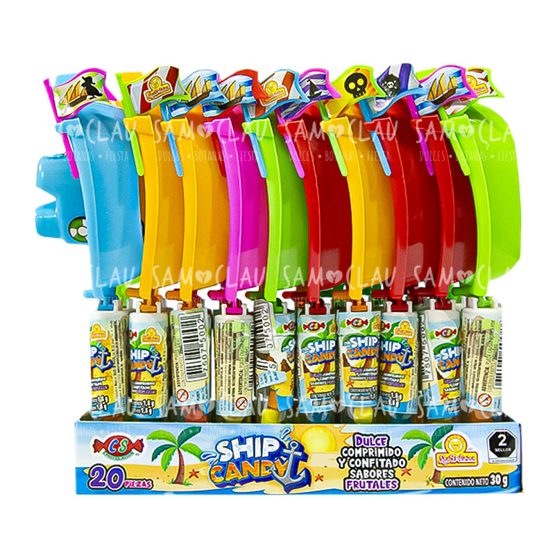 SHIP CANDY 20PZ DELICIAS 1C/18DISP