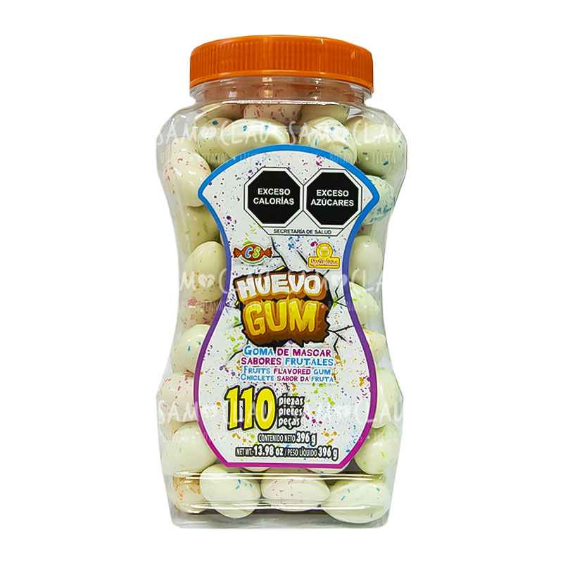 HUEVO GUM DELICIAS 100PZ 1C/24VIT