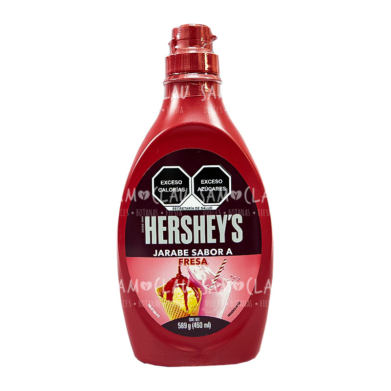 JARABE SABOR FRESA HERSHEYS 589G 1CJ/6PZ