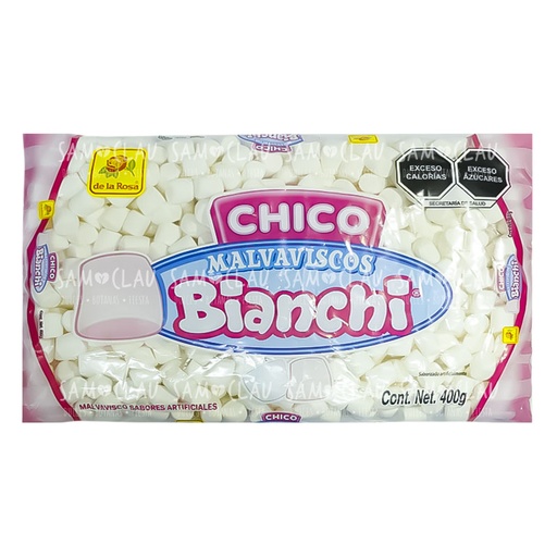 [A00182] MALVAVISCO MINI BLANCO 400G LA ROSA 1CJ/15BL