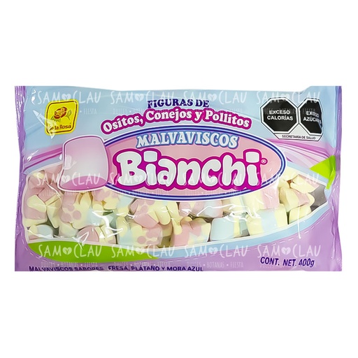[A00184] BOMBON BIANCHI OSOS CONEJOS Y POLLITOS 400G 1C/15BLS