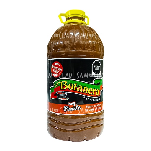 [A00215] BOTANERA NEGRA GALON 4L 1C/6PZ