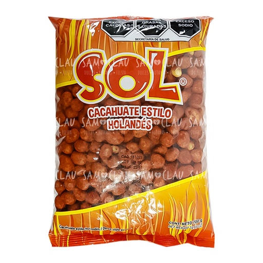 [A00266] CACAHUATE ESTILO HOLANDES SOL 1CJ/45BLS