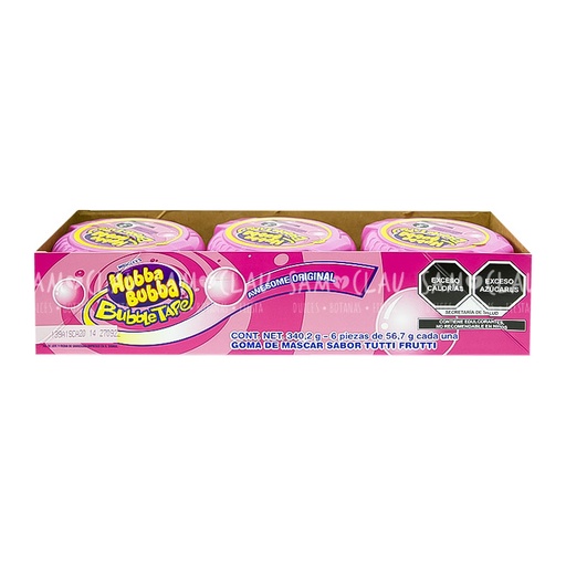 [A00375] HUBBA TUTTIFRUTI 6PZ 1CJ/24DISP