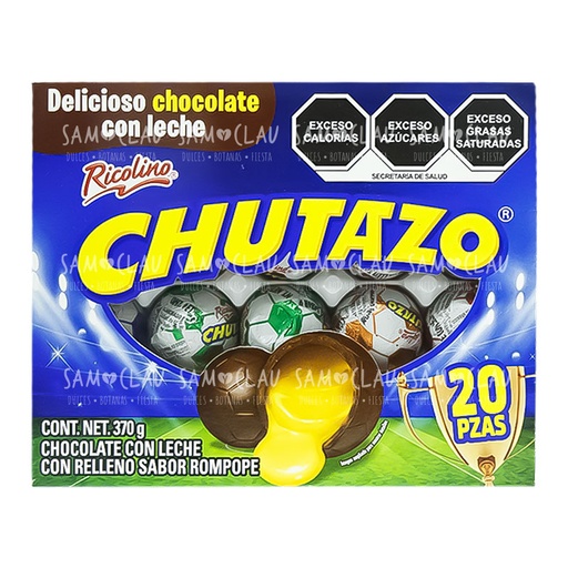 [A00457] CHUTAZO 20PZ 1C/40DISP