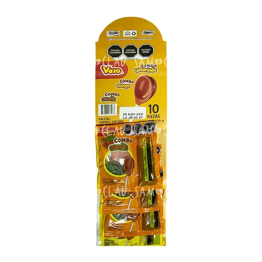 [A00479] COMBO VERO TIRA 10PZ 1C/18BLS