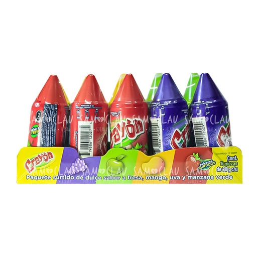 [A00499] CRAYON SURTIDO 10PZ 1C/12DISP