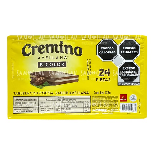 [A00504] CREMINO BICOLOR 24PZ 1C/16DISP