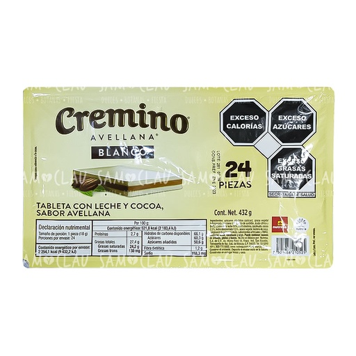 [A00505] CREMINO BLANCO 24PZ 1C/16DISP