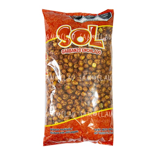 [A00668] GARBANZO ENCHILADO SOL 900G 1CJ/26BLS