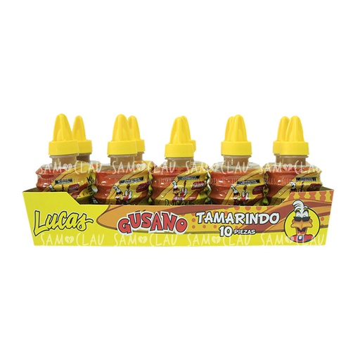 [A00807] GUSANO LUCAS TAMARINDO 10PZ 1CJ/30DISP