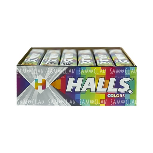 [A00813] HALLS COLORS 12PZ 1CJ/30DISP