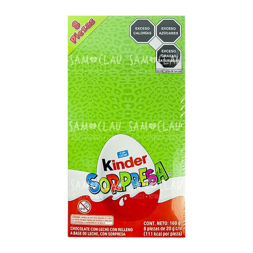 [A00923] KINDER SORPRESA 8PZ ANIMALITOS 1C/12DISP