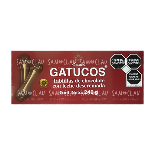 [A00966] LENGUA DE GATO GRANDE 240G BREMEN 1C/30DISP