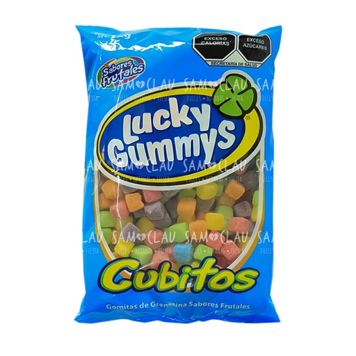 [A00982] LUCKY GUMMYS CUBITOS 1KG 1C/8BLS