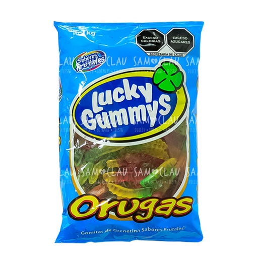 [A00993] LUCKY GUMMYS ORUGAS 1KG 1C/8BLS