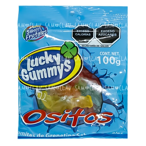 [A00994] LUCKY GUMMYS OSITOS 100G 1C/12BLS