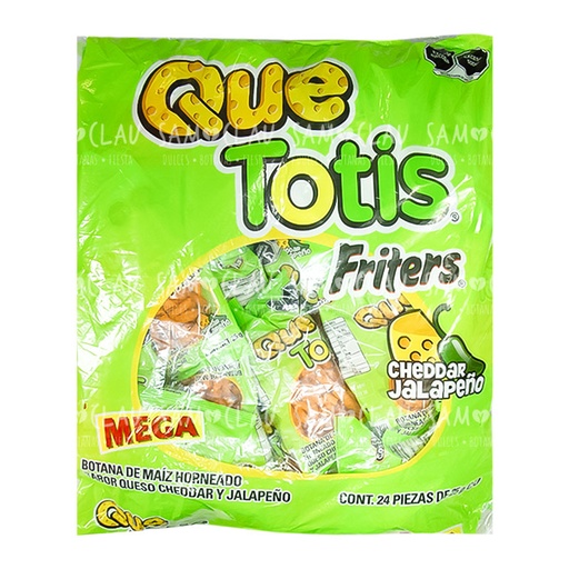 [A01107] MEGA QUETOTIS FRITERS 24S 1BTO/10BLS