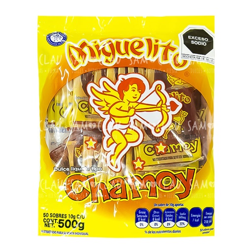 [A01118] MIGUELITO CHAMOY SOBRE 50PZ 1C/25BLS