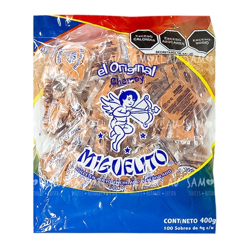 [A01122] MIGUELITO POLVO SOBRE 100PZ 1C/25BLS