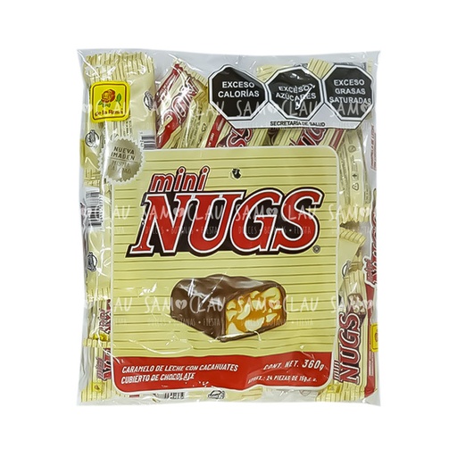 [A01166] MINI NUGS 24PZ 1C/18BL