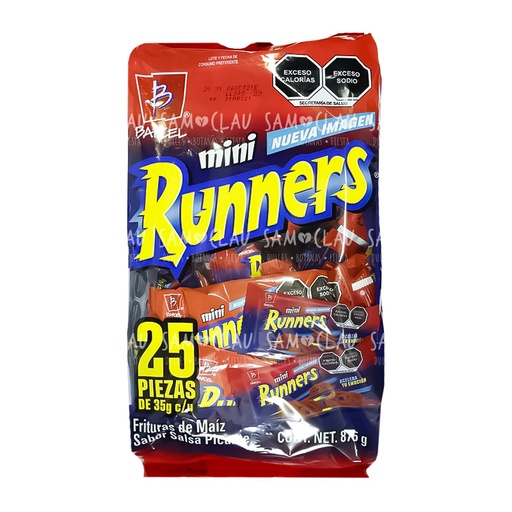 [A01176] MINI RUNNERS 25PZ 1C/3BLS