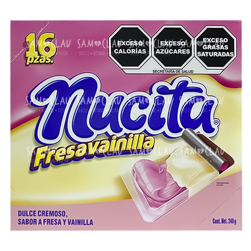 [A01229] NUCITA VAINILLA-FRESA 16PZ 1C/24DISP