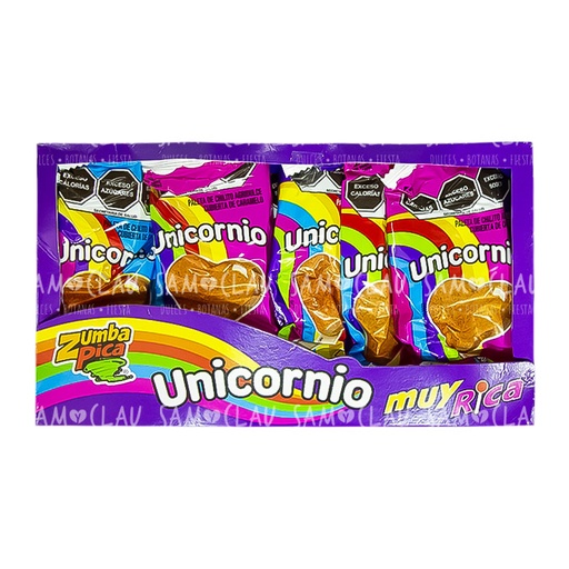 [A01311] ZUMBA RICA UNICORNIO 12PZ 1C/24DISP
