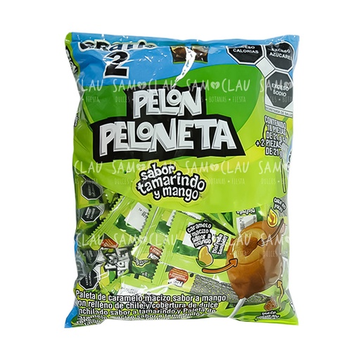 [A01371] PELONETA TAMARINDO-MANGO 18PZ 1C/18BLS