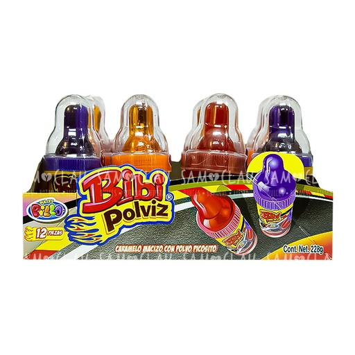 [A01415] BIBI POLVIS CHILE 12PZ 1C/12DISP