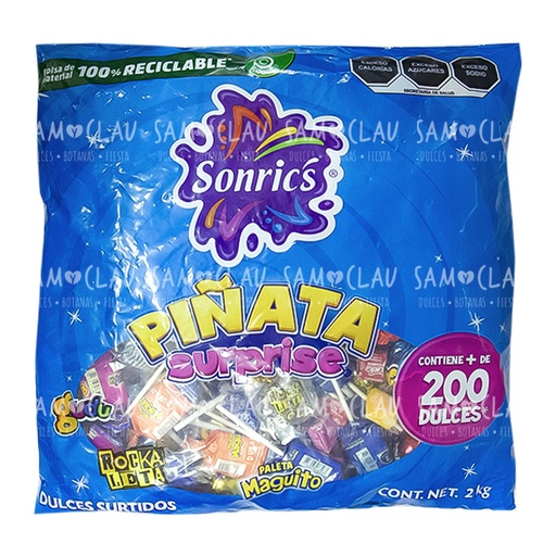 [A01431] PIÑATA SURPRISE 2K 1C/6BLS