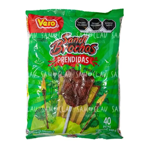 [A01588] SANDIBROCHA PRENDIDA 40PZ VERO 1C/24BLS