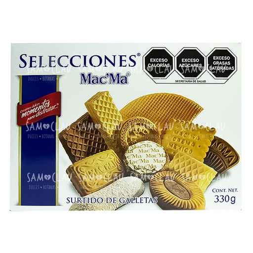 [A01597] SURTIDO SELECCIONES MACMA 330G 1CJ/12DISP