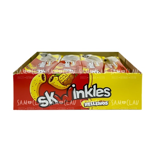 [A01634] SKWINKLES RELLENOS PIÑA-TAMA 12PZ 1CJ/24DISP