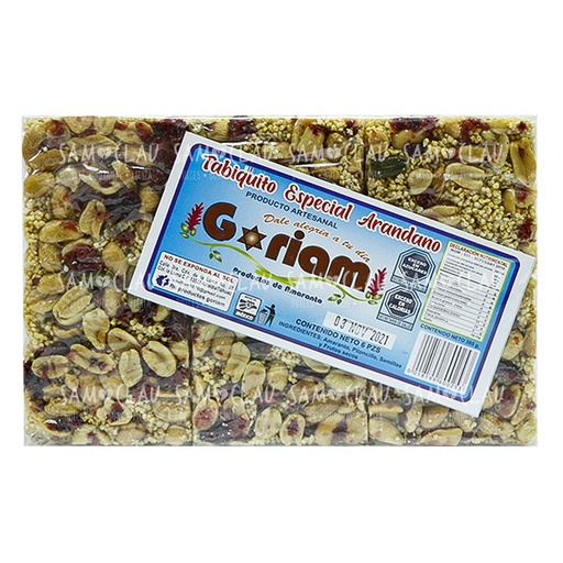 [A01673] TABIQUITO ESPECIAL ARANDANO GORIAM 6PZ 1C/40PZ
