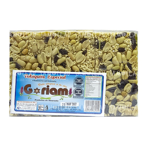 [A01674] TABIQUITO ESPECIAL GORIAM 6PZ 1C/40PQ