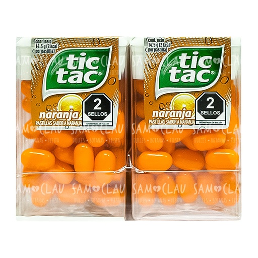 [A01723] TIC TAC NARANJA 12PZ 1C/12DISP