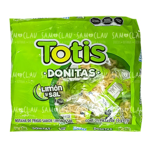 [A01743] TOTIS DONITA SAL 25PZ 1BTO/10BLS