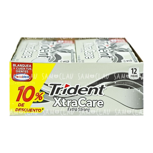 [A01773] TRIDENT XTRACARE XTRA STRONG 12PZ 1C/32DISP