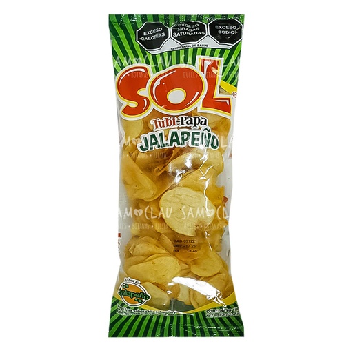 [A01795] TUBIPAPA JALAPEÑA SOL 100G 1CJ/40PZ