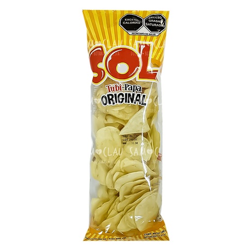 [A01797] TUBIPAPA SOL ORIGINAL 100G 1C/40PZ