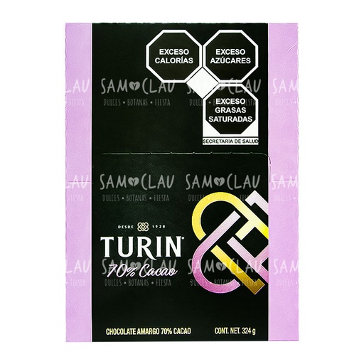 [A01827] TURIN AMARGO 70% 18PZ 1C/5PZ